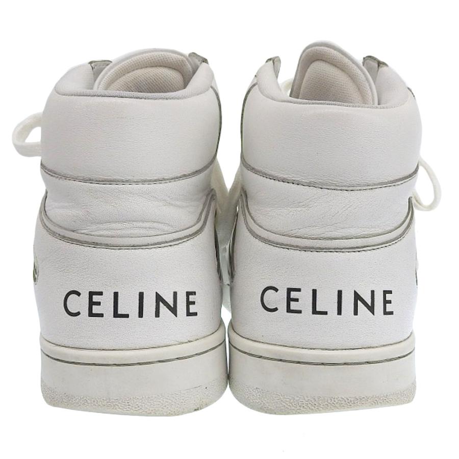 CELINE（セリーヌ） 良品 CT-01 レザー ハイトップ スニーカー