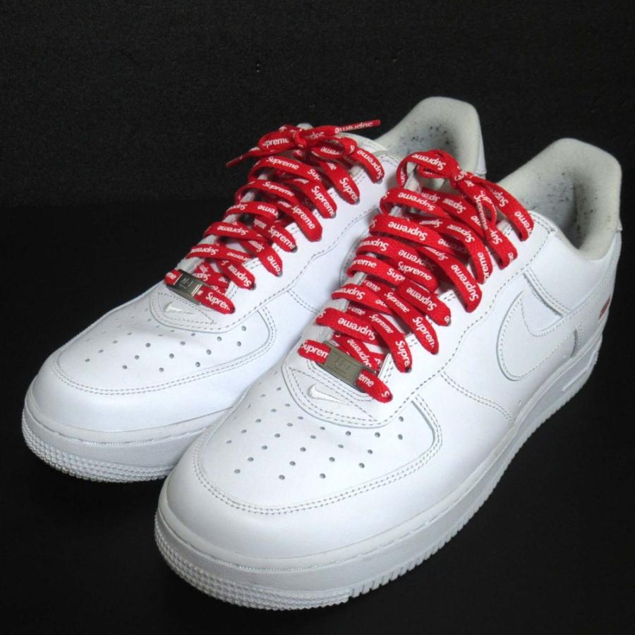 supreme nike スニーカー NIKE ナイキ × シュプリーム Supreme Air Force 1 Low White
