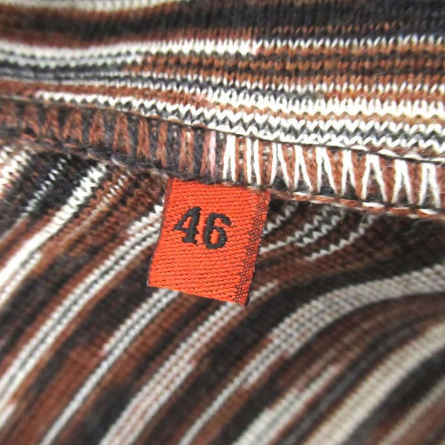 MISSONI（ミッソーニ） 美品 ボーダー柄 シングル ニット