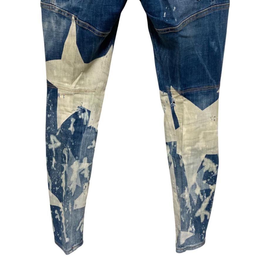DSQUARED2（ディースクエアード） 美品 Tidy Biker Jean スター