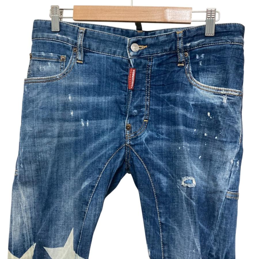 DSQUARED2（ディースクエアード） 美品 Tidy Biker Jean スター