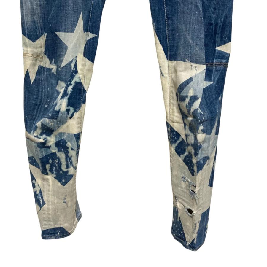 DSQUARED2（ディースクエアード） 美品 Tidy Biker Jean スター