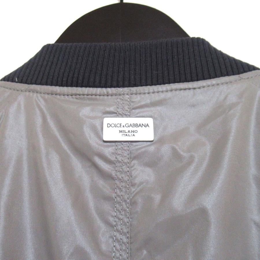 Dolce グレー　44 MA-1ジャケット Gabbana & Dolce & Rare 46 Size Distressed Gray Hoodie Coca-Cola x Gabbana ジャケット・アウター