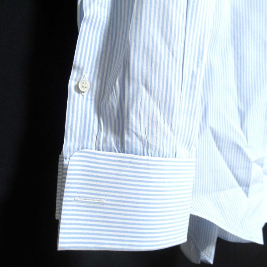 Brioni（ブリオーニ） 美品 ストライプ柄 ホリゾンタルカラー