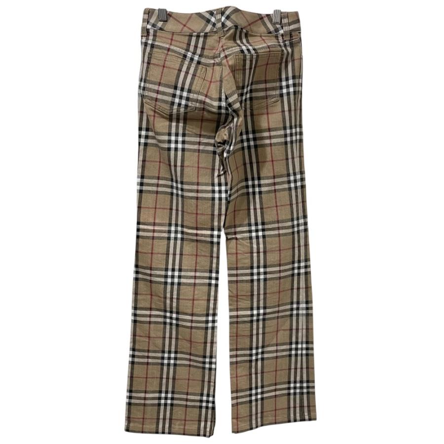 良品】BURBERRY ウールパンツ ベージュ ノヴァチェック Mサイズ