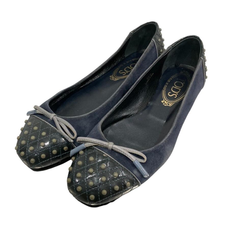 美品 TOD'S トッズ スエード ゴンミーニ ドライビングシューズ