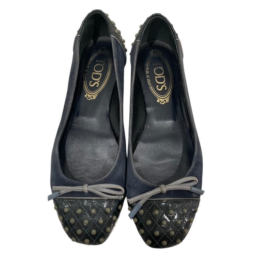 美品 TOD'S トッズ スエード ゴンミーニ ドライビングシューズ