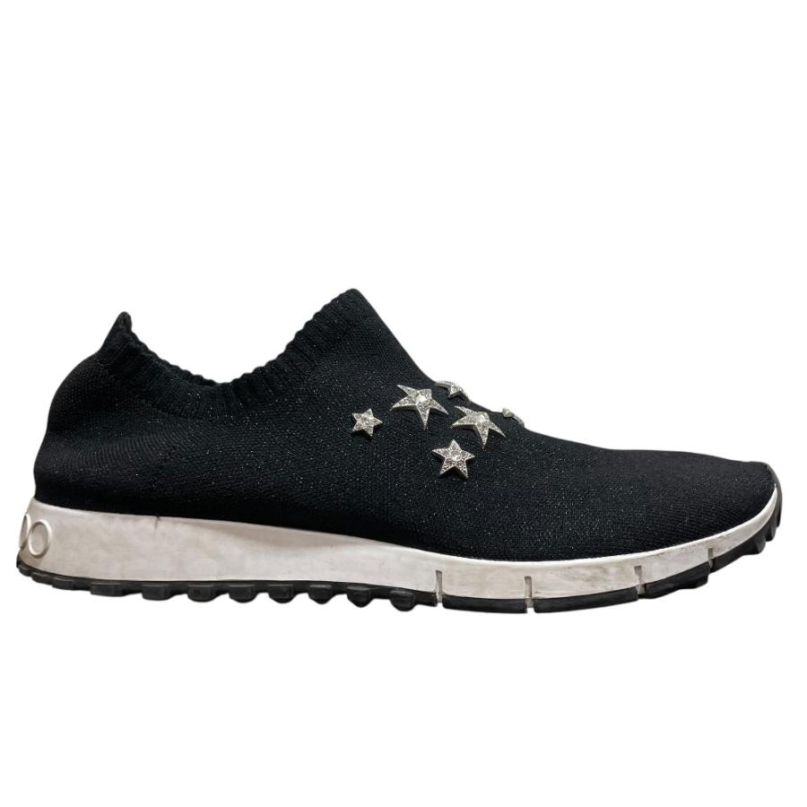 JIMMY CHOO（ジミーチュウ） 美品 VERONA ビジュー スター ラメ ニット 