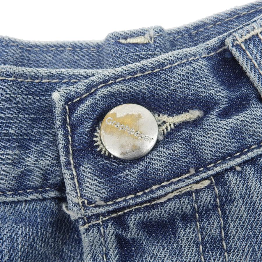 美品 24AW Graphpaper グラフペーパー Selvage Denim Five Pocket