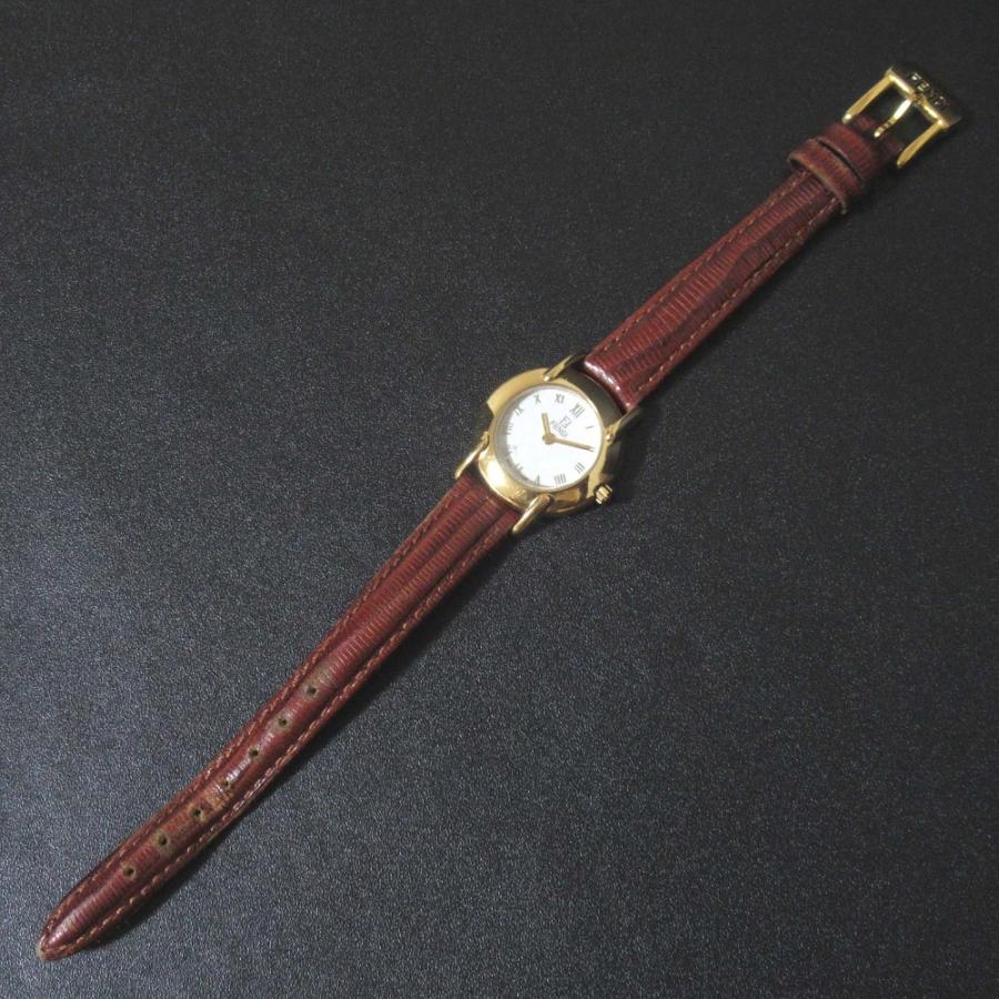 FENDI（フェンディ） 美品 ジャンク品 クォーツ 2針式 レザーベルト