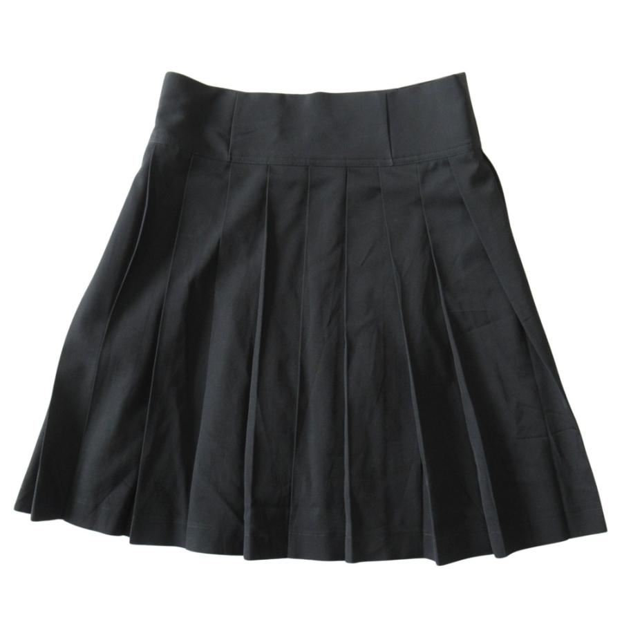 LIMI feu リミフゥ　ラップスカート　プリーツ　ひざ丈　Sサイズ　毛 34350-498-