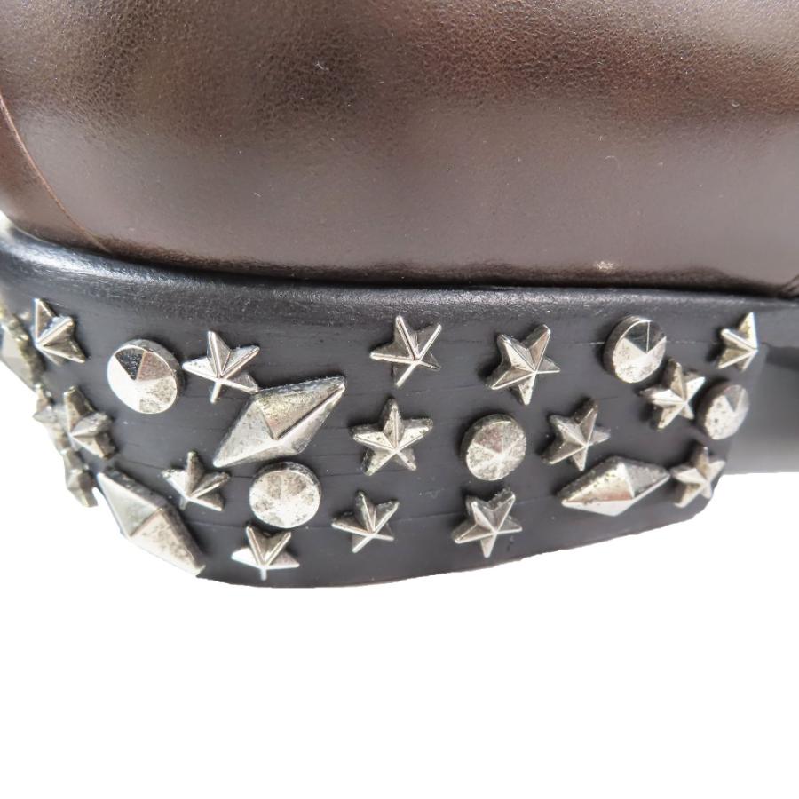 美品 ジミーチュウ スタッズ 革靴 本革 レザー ビジネス ドレス 25 40 美品 ジミーチュウ スタッズ 革靴 本革 レザー ビジネス ドレス