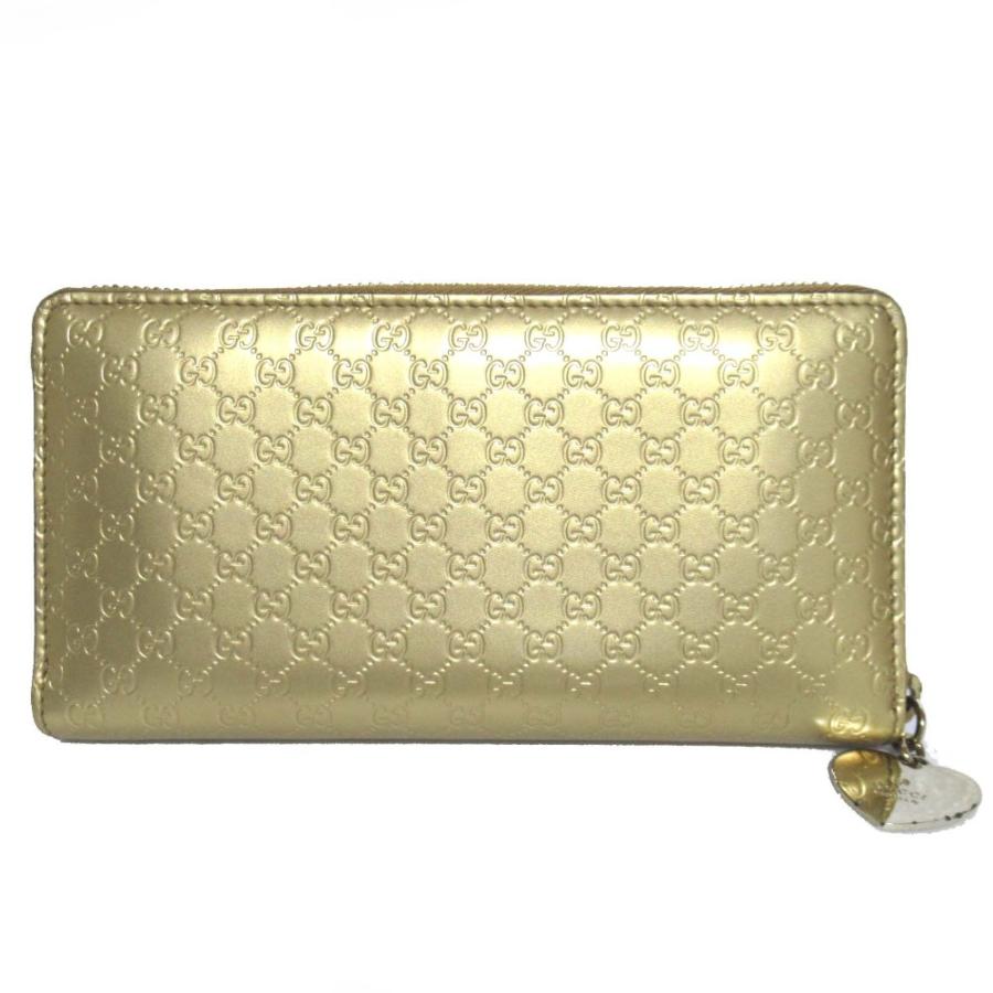 【新品未使用】GUCCI グッチマイクロGG ラウンドファスナー GUCCI（グッチ） 新品同様 マイクロGGシマ ラウンドファスナー ロング