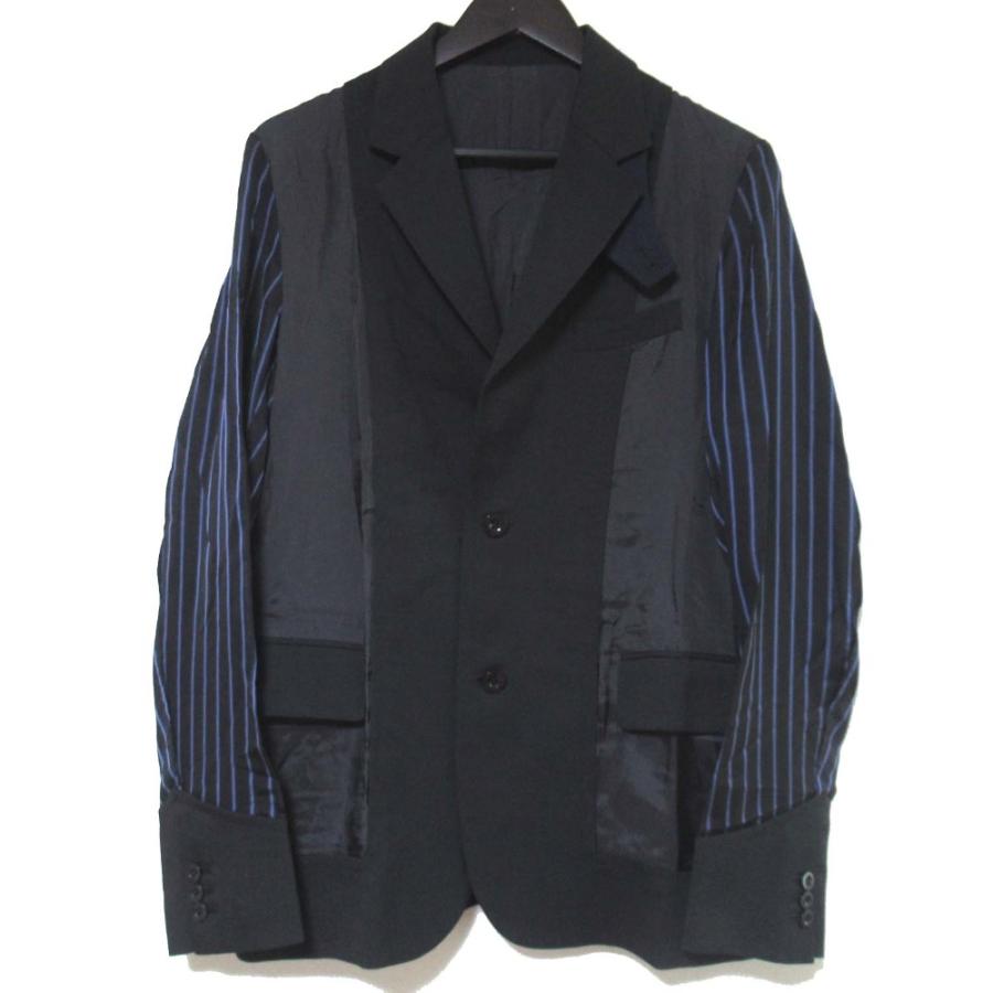 sacai 美品 Sacai サカイ ドッキング テーラードジャケット+
