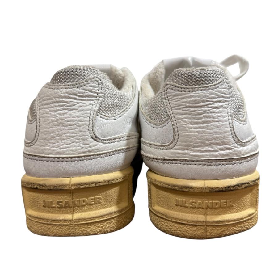 JIL SANDER 良品 ジルサンダー BASKET LO 裏地パイル レザー
