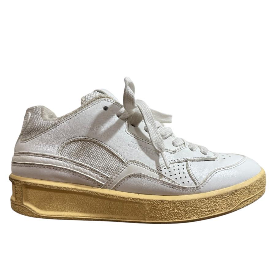 JIL SANDER 良品 ジルサンダー BASKET LO 裏地パイル レザー