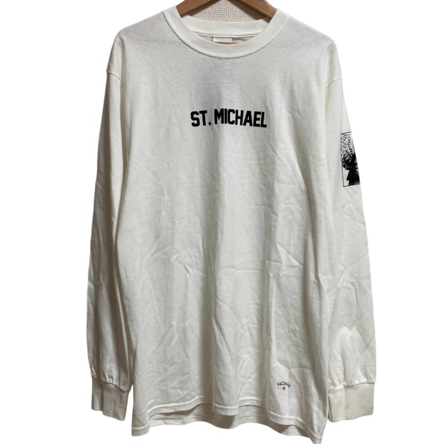 N.O.A（ノア） 未使用 24AW NOAH St. Michael Ls Tee プリント クルー 