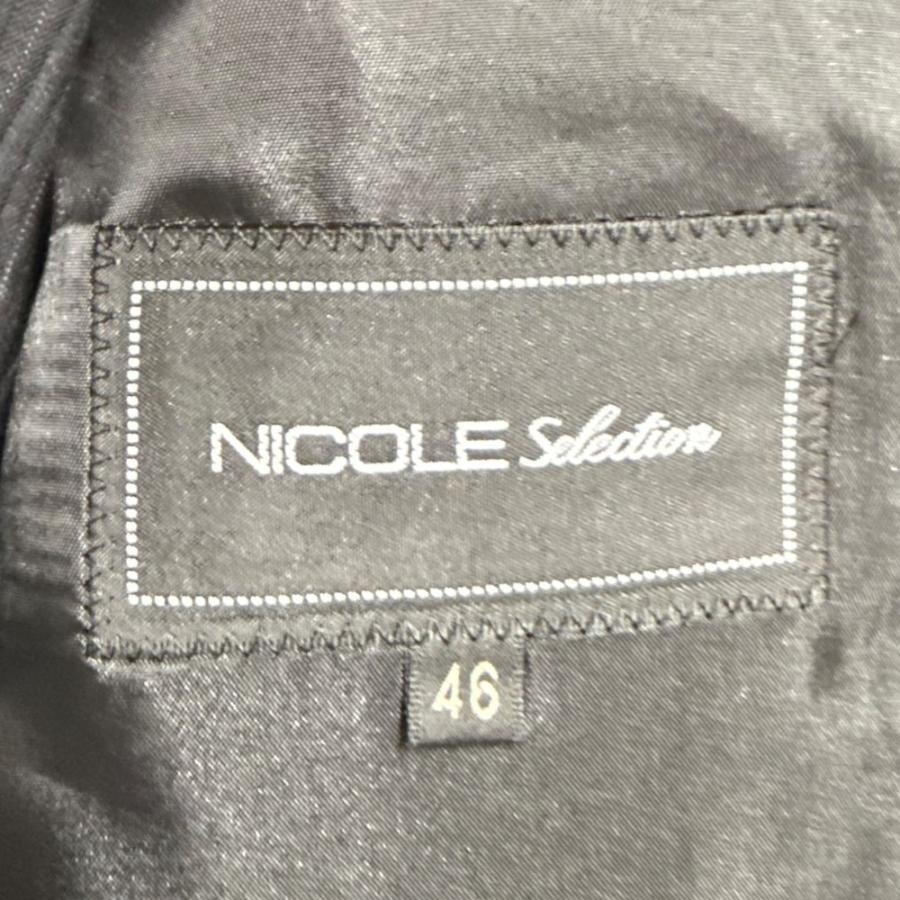 NICOLE 美品 selection ニコルセレクション ストライプ柄