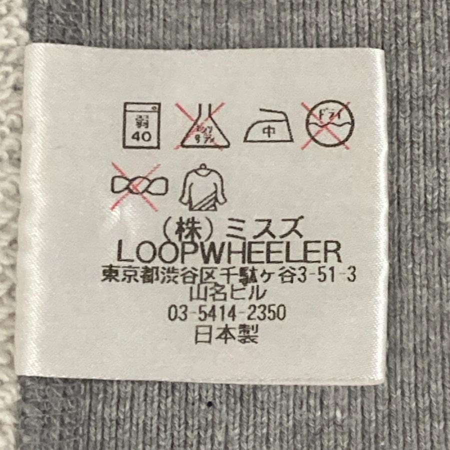 LOOPWHEELER（ループウィラー） 良品 ジップアップ スウェットパーカー