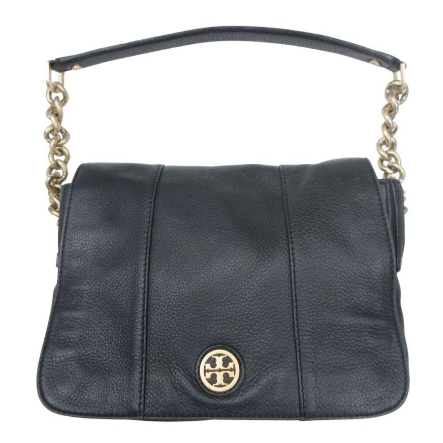 TORY BURCH（トリーバーチ） 良品 ロゴプレート レザー チェーン