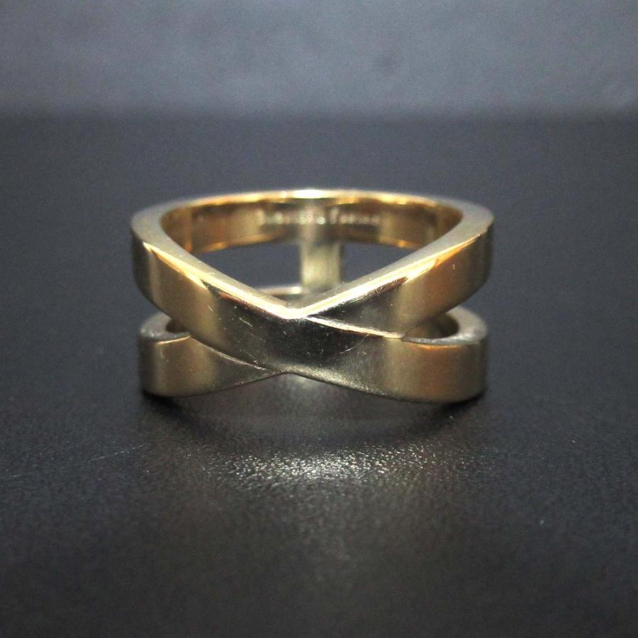 【中古】エルメス HERMES リュバン 90 スカーフリング シルバー ゴールド 美品 レディース エルメス HERMES リュバン 90 スカーフリング シルバー ゴールド 美品