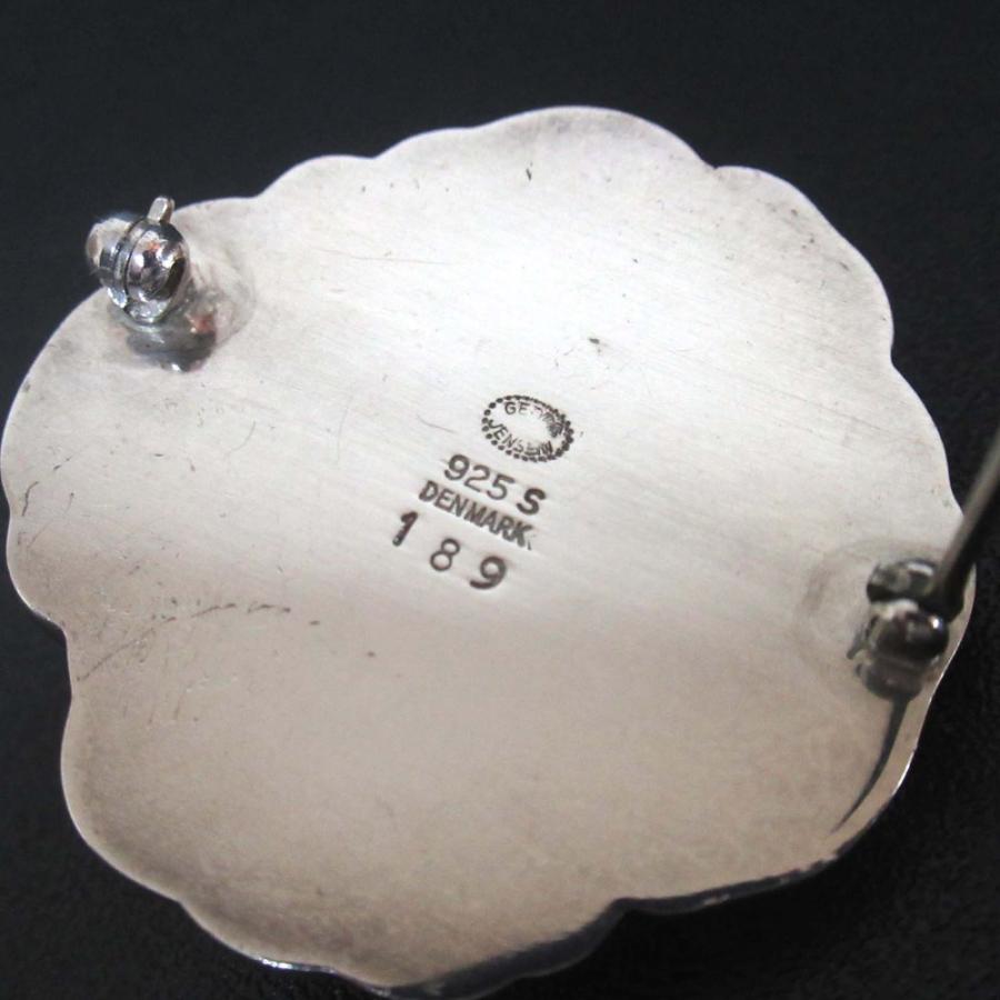 Georg Jensen（ジョージ ジェンセン） 美品 189 925SV フラワー 
