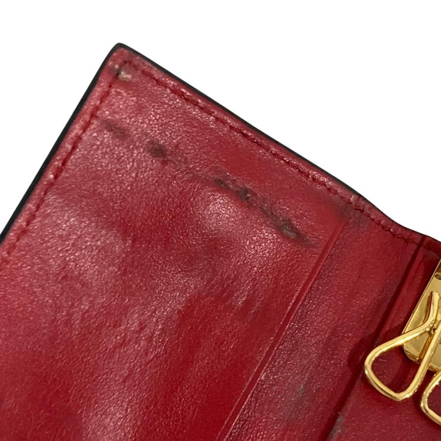 PRADA（プラダ） レザー キーケース ブラック メンズ レディース 古着