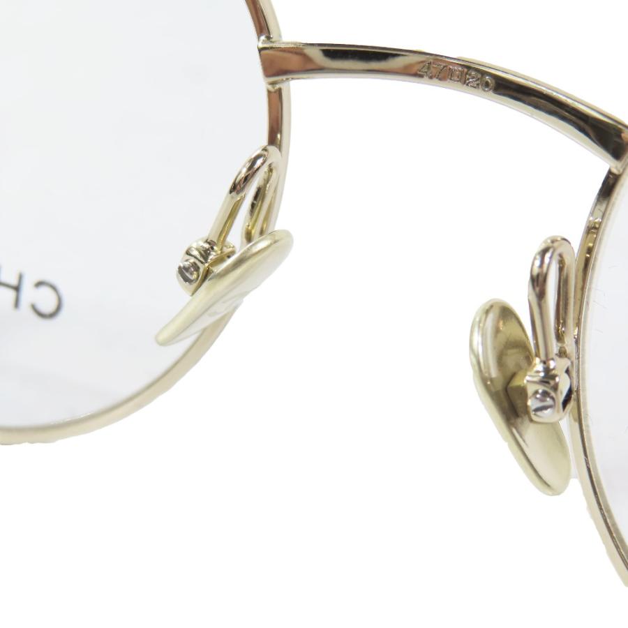 CHANEL 未使用 シャネル 眼鏡 サングラス アイウェア メタル