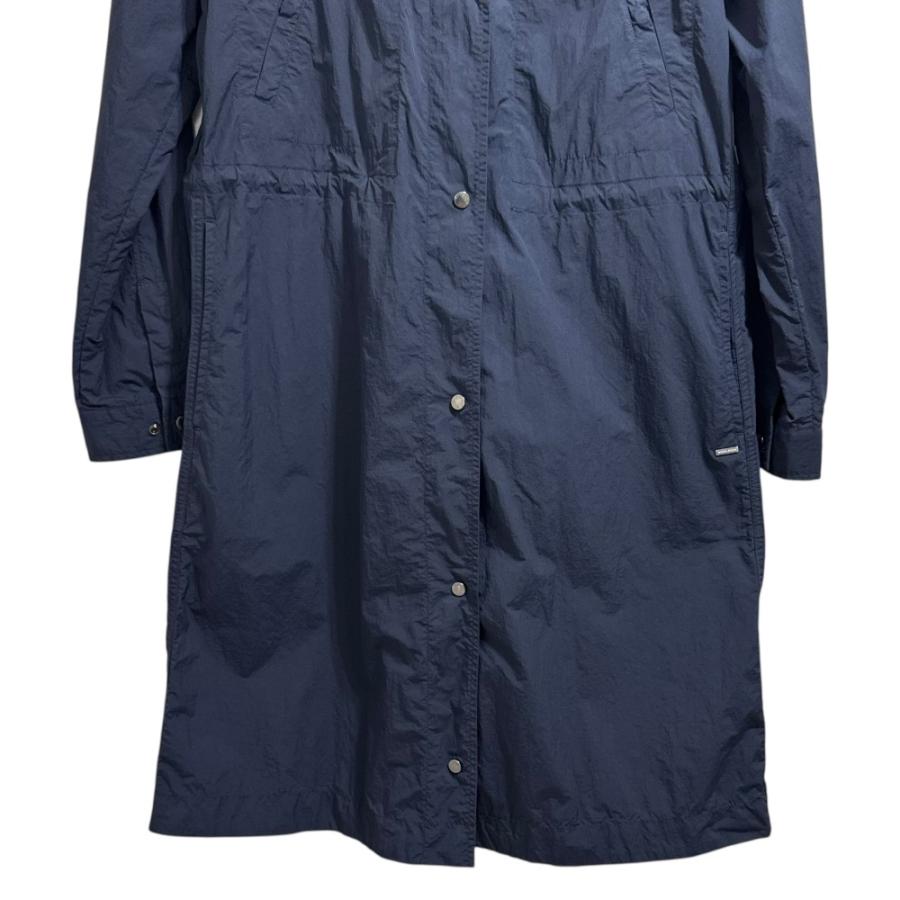 WOOLRICH /ネイビー ステンカラーコート WOOLRICH（ウールリッチ） 美品 ナイロンコート スプリングコート