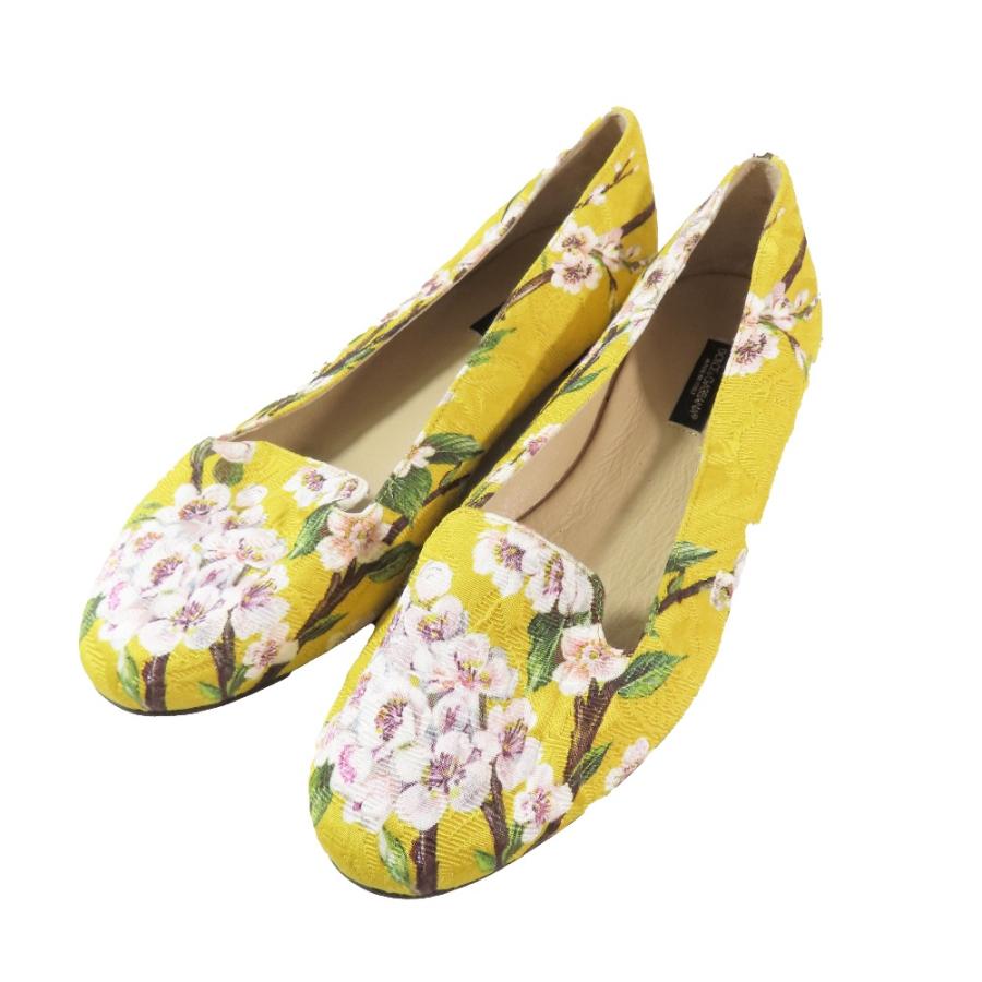 DOLCE&GABBANA 未使用 ドルチェアンドガッバーナ パンプス フラット 