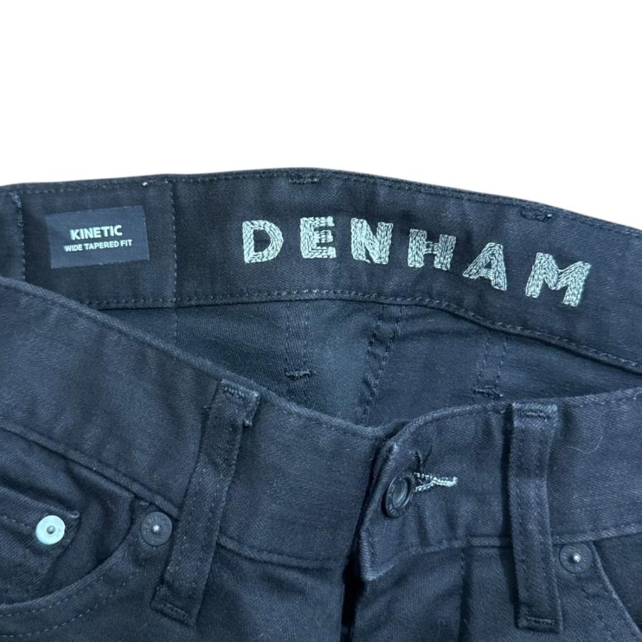 DENHAM（デンハム） 美品 KINETIC WLFMB ストレッチ ワイドテーパード 