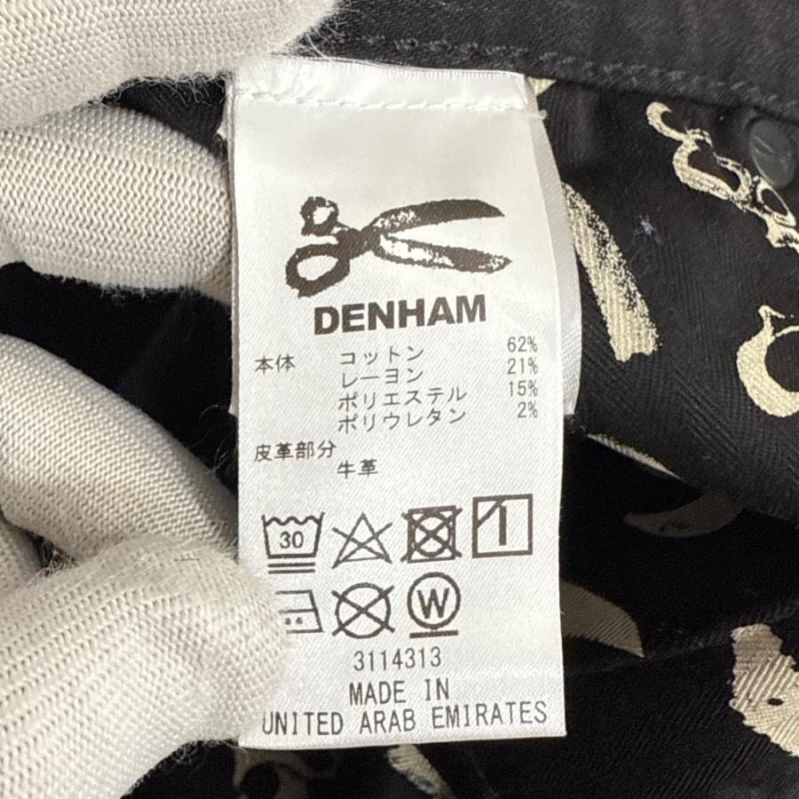 DENHAM（デンハム） 美品 KINETIC WLFMB ストレッチ ワイドテーパード