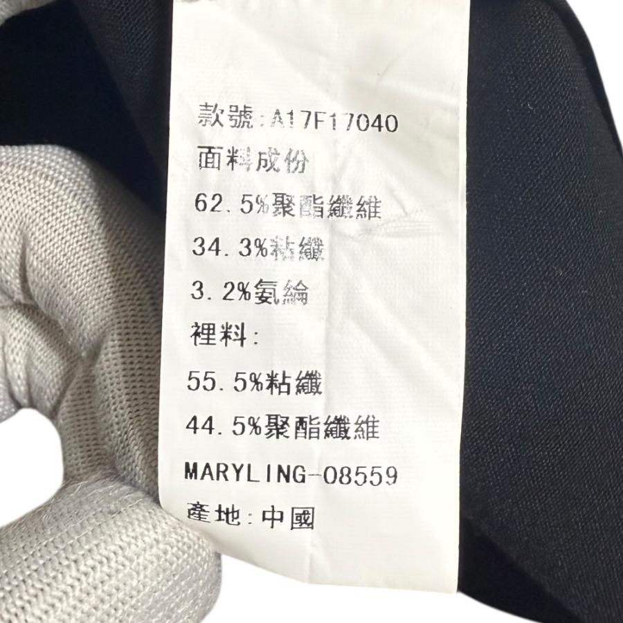 美品 MARULING メリーリング デザイン ノーカラーコート ジャケット 38
