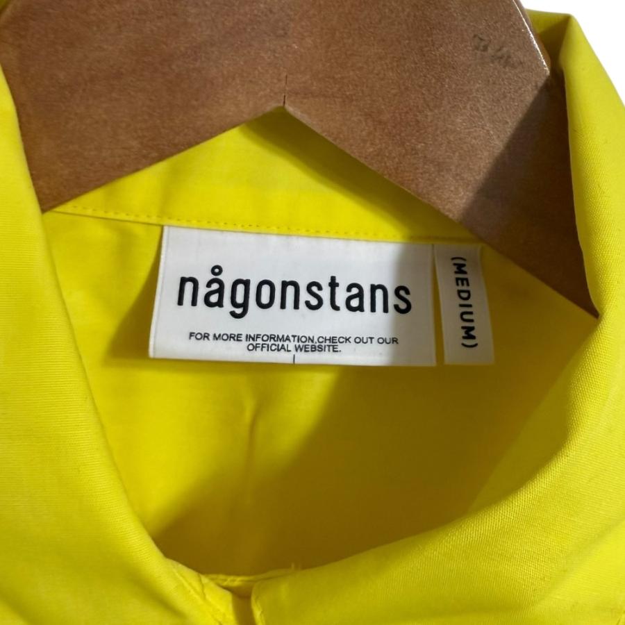nagonstans 美品 23AW ナゴンスタンス egg drape shirt 長袖