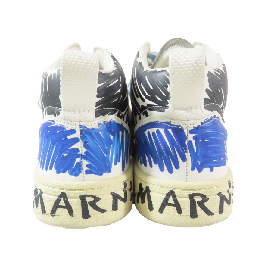 MARNI（マルニ） 美品 VEJA ヴェジャ × ペイント加工 カラフルアート