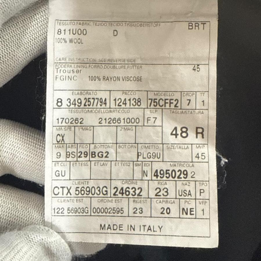 トムフォード　スラックス　ブラック　サイズ48R TOM FORD 美品 トムフォード ウール スラックスパンツ