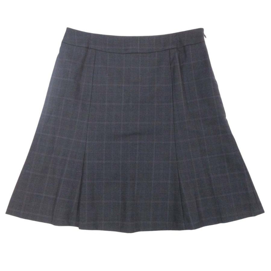 美品 n line Precious エヌラインプレシャス チェック スカートスーツ