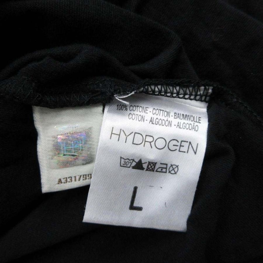 HYDROGEN 良品 ハイドロゲン スカル ラインストーン Tシャツ
