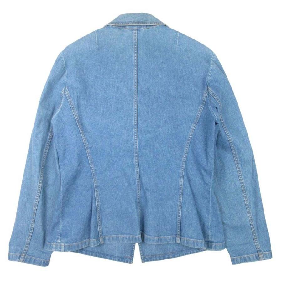 ESCADA（エスカーダ） 良品 ロゴパッチ デニム テーラード