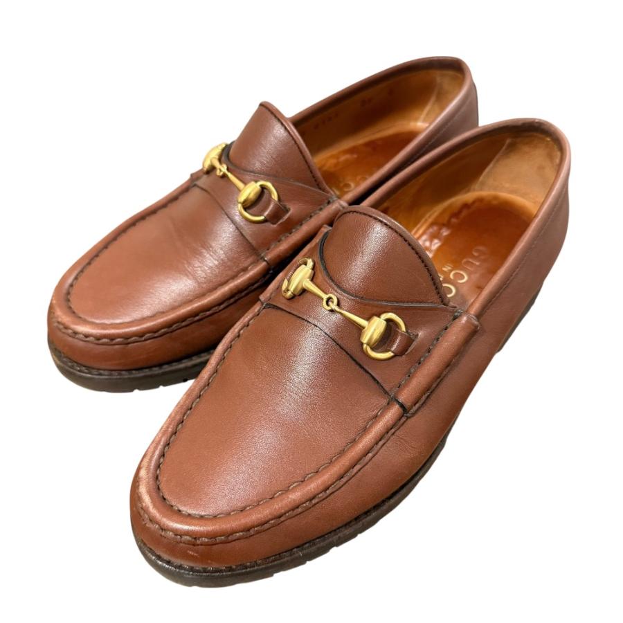GUCCI（グッチ） 美品 レザー ホースビット ローファー サイズ35 22cm