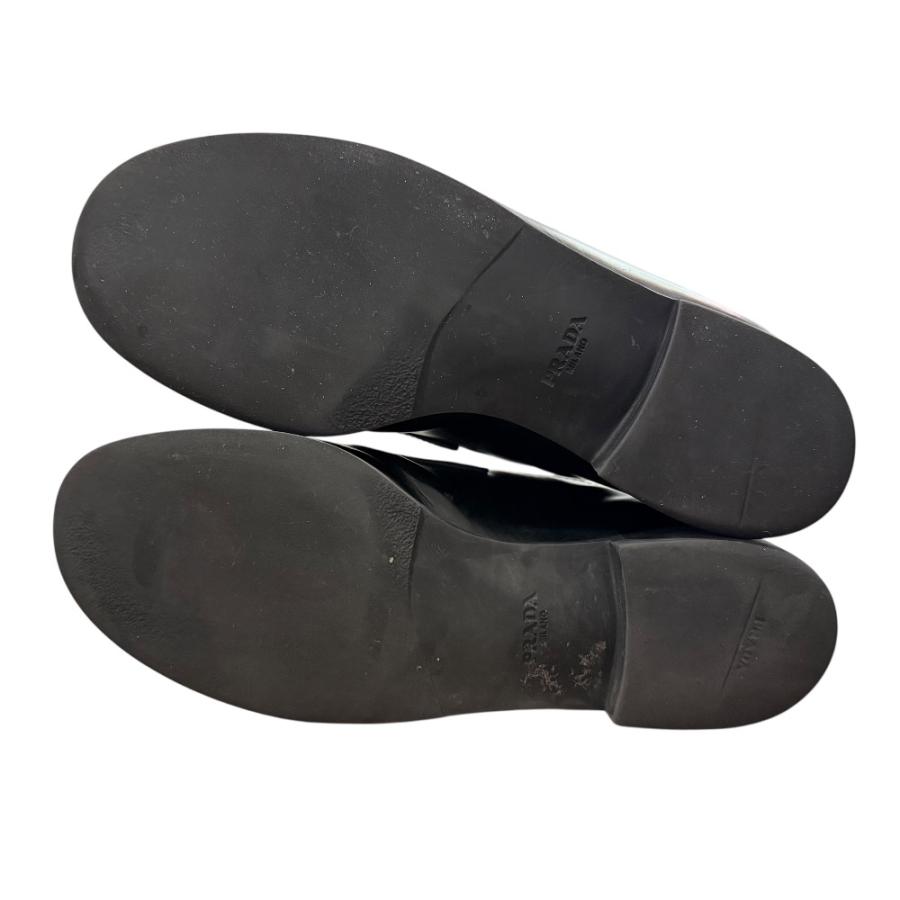 PRADA（プラダ） 良品 レザー ローファー DNC725 サイズ39 25.5cm相当