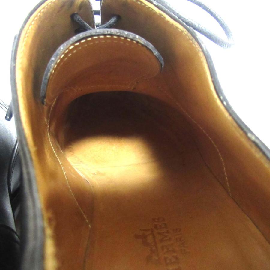 HERMES　ストレートチップ　40サイズ HERMES ストレートチップ 40サイズ PARASHOE 本革 内羽根