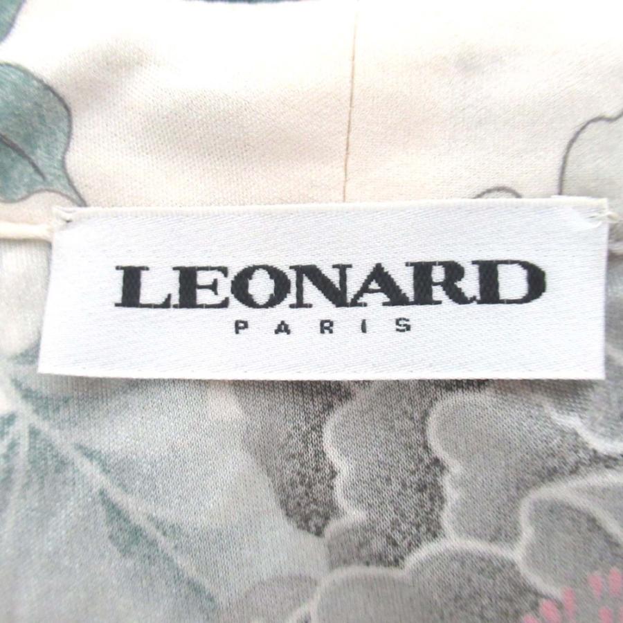 LEONARD（レオナール） 美品 LEONARD PARIS レオナールパリ ひざ丈 