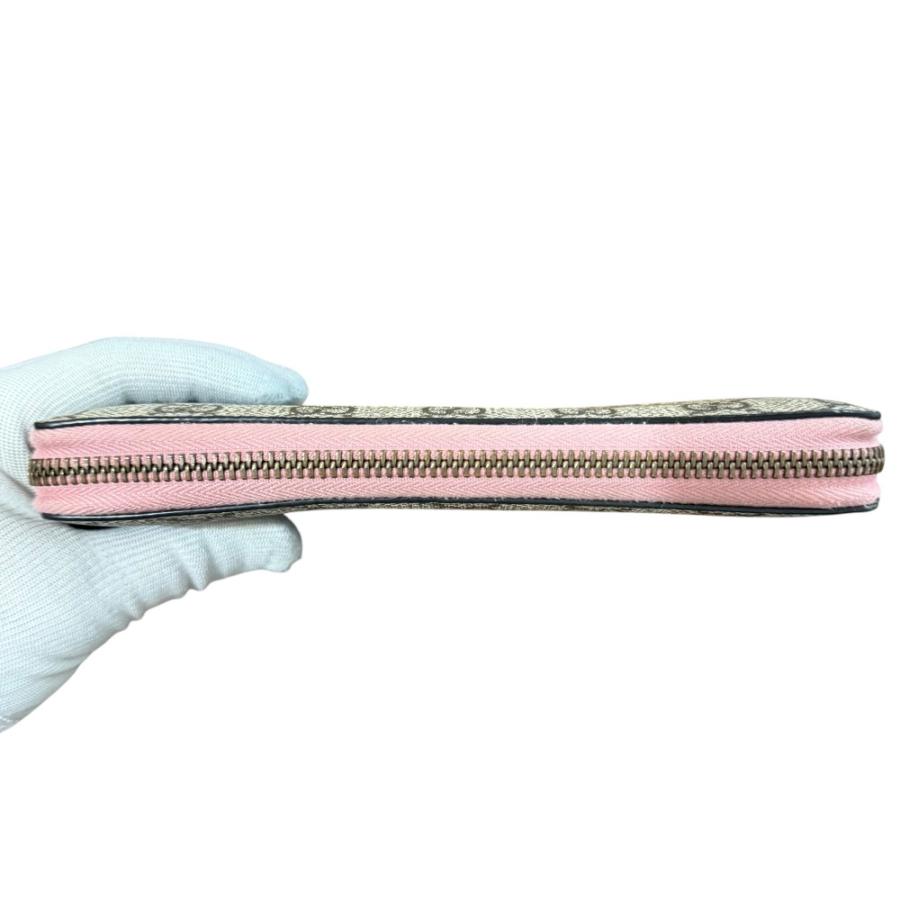 GUCCI（グッチ） 美品 GGスプリーム パールチャーム ラウンド 
