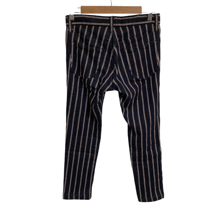 JUNYA WATANABE CDGストライプ バルーン 七分丈パンツ（XS） JUNYA WATANABE COMME des GARCONS 美品 ジュンヤワタナベ