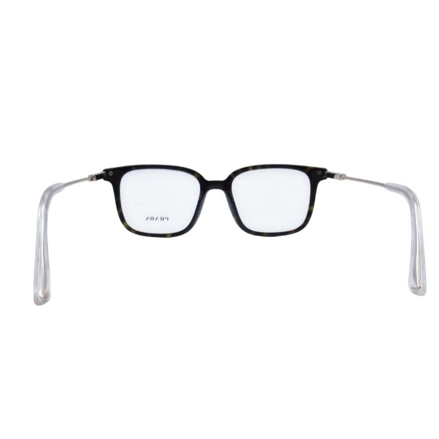 PRADA 未使用 プラダ サングラス メガネ スクエア コンビフレーム アイ  