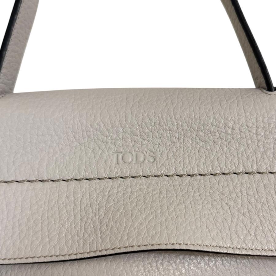 美品 TOD'S トッズ ウェーブ レザー ゴンミーニ 2way ハンドバッグ