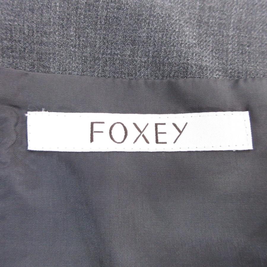 FOXEY（フォクシー） 良品 サイドベルト プリーツ ワンピース