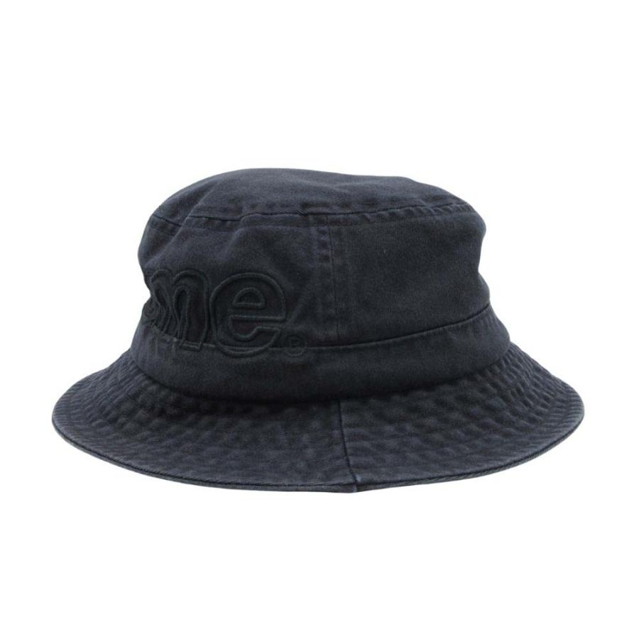 Supreme Twill Crusher ブラック バケットハット Supreme シュプリーム クラッシャー ブラック バケットハット