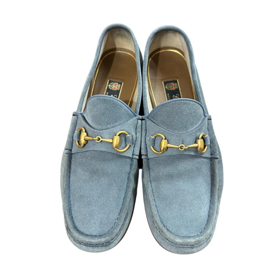 GUCCI（グッチ） 良品 スエード ホースビット ローファー サイズ8 約